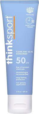 Thinksport Clear Zinc Sunscreen