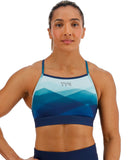 TYR Women's High Neck Sports Bra