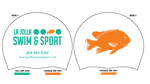 La Jolla Swim and Sport Silicone Logo Cap