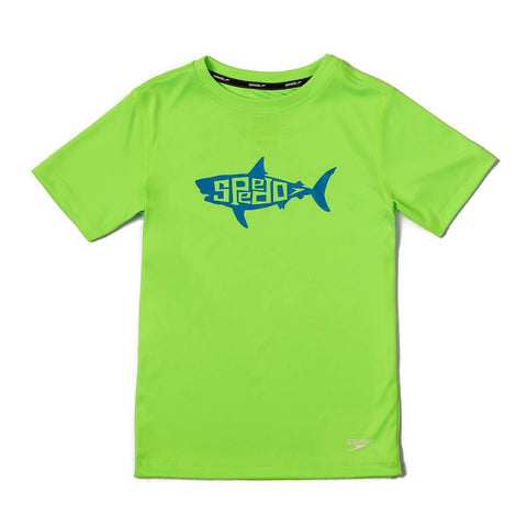 Speedo Boy's S/S Graphic Swim Shirt