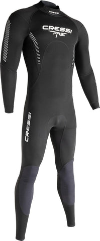 Cressi Men's Fast 1mm Back-Zip Neoprene Wetsuit