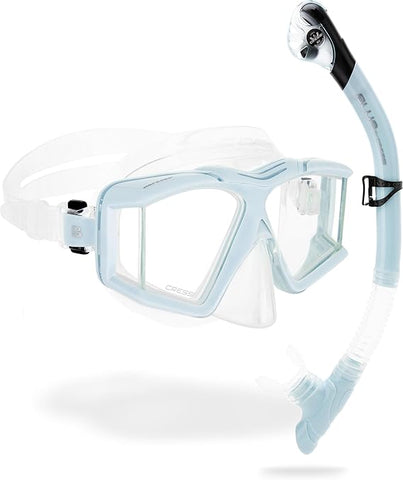 Cressi Horizon Mask & Scilla Snorkel Combo