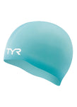 TYR Adult Long Hair Silicone Wrinkle-Free Swim Cap