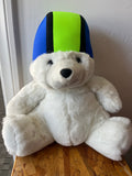 Neoprene Swim Cap - PolarBear Cap Two Color Strapless