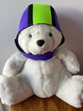 Neoprene Swim Cap - PolarBear Cap Two Color w/Strap