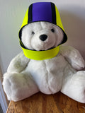 Neoprene Swim Cap - PolarBear Cap Two Color w/Strap