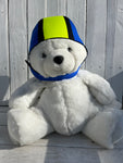 Neoprene Swim Cap - PolarBear Cap Two Color w/Strap