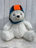 Neoprene Swim Cap - PolarBear Cap Two Color w/Strap