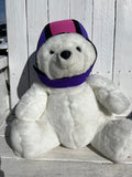 Neoprene Swim Cap - PolarBear Cap Two Color w/Strap