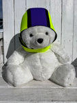 Neoprene Swim Cap - PolarBear Cap Two Color w/Strap