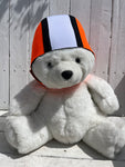 Neoprene Swim Cap - PolarBear Cap Two Color w/Strap
