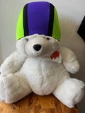 Neoprene Swim Cap - PolarBear Cap Two Color w/Strap