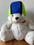 Neoprene Swim Cap - PolarBear Cap Two Color Strapless