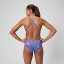 Speedo Women's Regan Collection Printed One Back One Piece