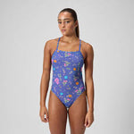Speedo Women's Regan Collection Printed One Back One Piece