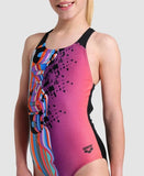 Arena Girls' Ondulation Pro Back (Little Kid, Big Kid)