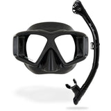 Cressi Horizon Mask & Scilla Traveler Snorkel Combo