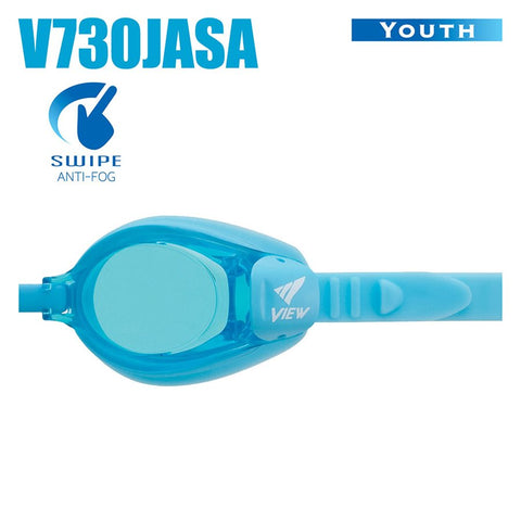 view swipe goggles View Swimming Gear V-730jasa Swipe Youth Swim Goggles, Lime Green