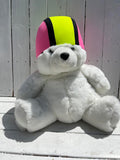 Neoprene Swim Cap - PolarBear Cap Two Color Strapless