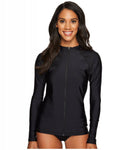 Speedo Women's Full Zip L/S Rashguard