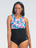 Dolfin Women's High Neck Clasp Back One Piece