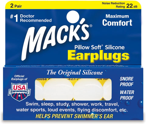 Mack's Earplugs 2 pair pack