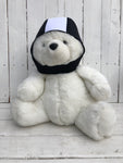 Neoprene Swim Cap - PolarBear Cap Two Color w/Strap