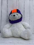 Neoprene Swim Cap - PolarBear Cap Two Color w/Strap