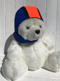 Neoprene Swim Cap - PolarBear Cap Two Color w/Strap