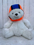 Neoprene Swim Cap - PolarBear Cap Two Color w/Strap