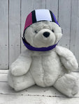 Neoprene Swim Cap - PolarBear Cap Two Color w/Strap