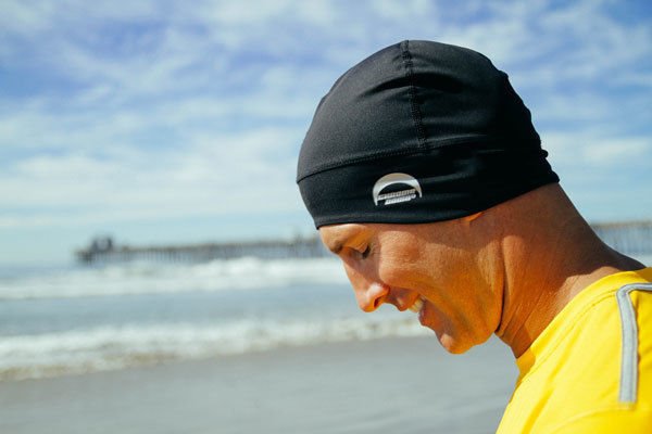 Chrome Dome Swim Bike Run Cap