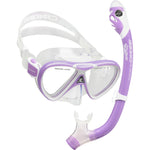 Cressi Kid's Pegaso & Iguana Dry Snorkel Set
