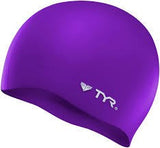 TYR Adult Silicone Wrinkle-Free Swim Cap