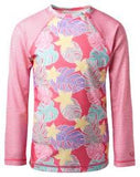 UVSkinz Girl's Zippy L/S Rashguard