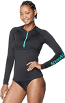 Speedo Women's 1/2 Zip L/S Rashguard