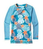 UVSkinz Girl's Zippy L/S Rashguard